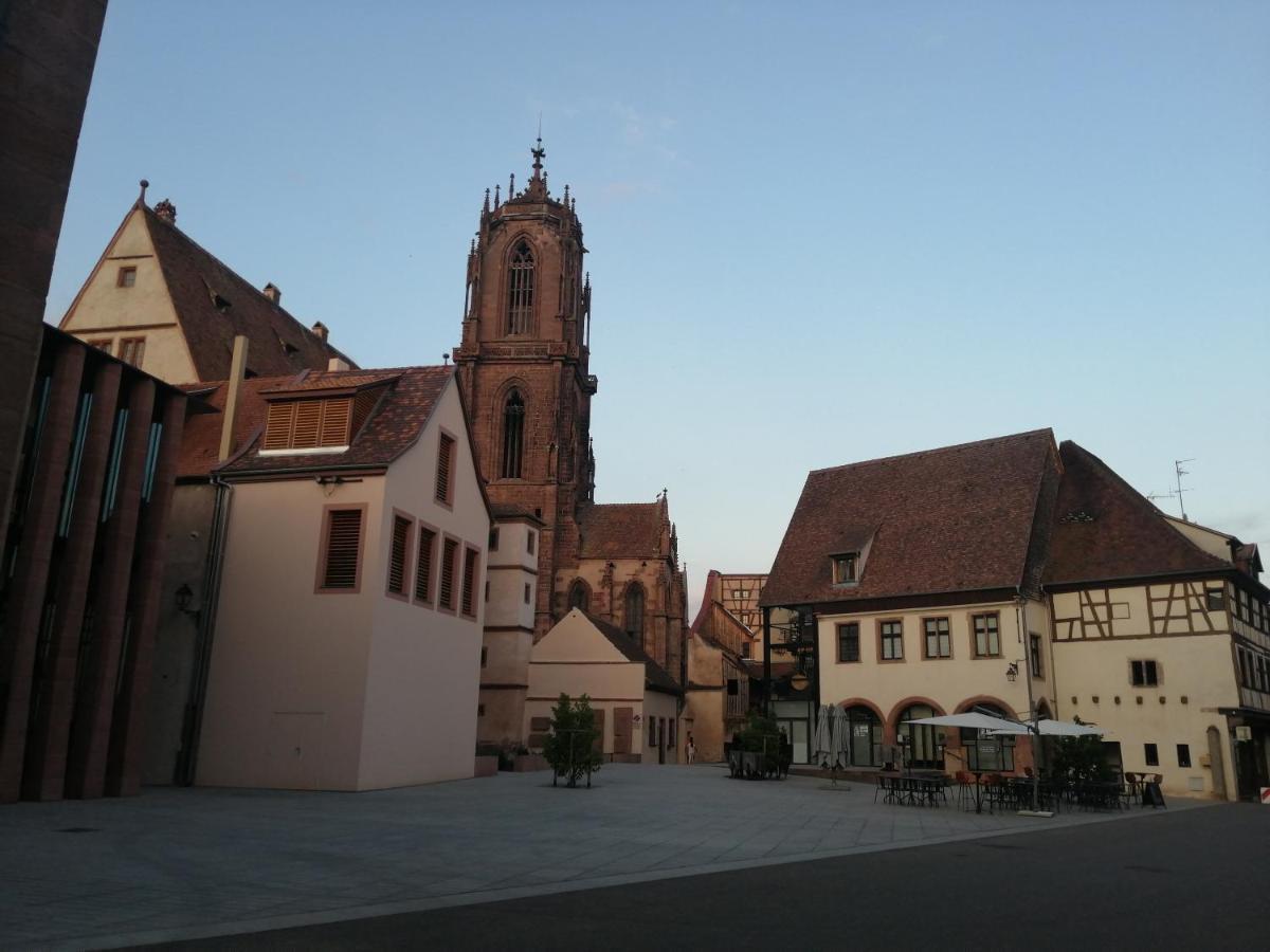 Magnifique gîte plein centre de Sélestat Esterno foto